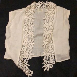 Flowery vest